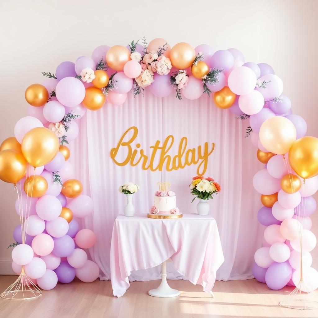 Pastel First Birthday